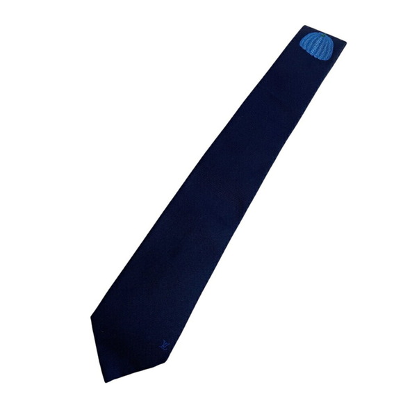 LOUIS VUITTON Other - LOUIS VUITTON M78364 YK Yayoi Kusama Cravate Pumpkin Tie Navy Men's